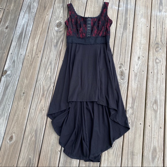 Royal Bones Dresses & Skirts - Royal Bones - corset look, high / low dress